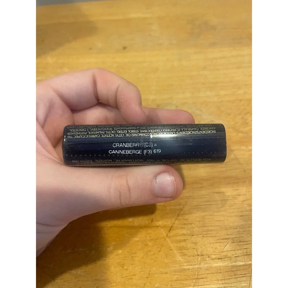 Avon Color Rich Renewable‎ Lipstick .13oz, Cranberry~ NOS